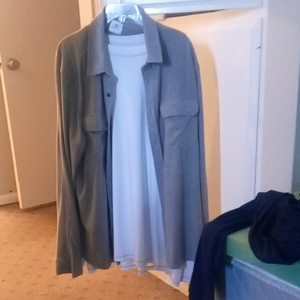 7 Diamonds Gray Shirt Jacket
